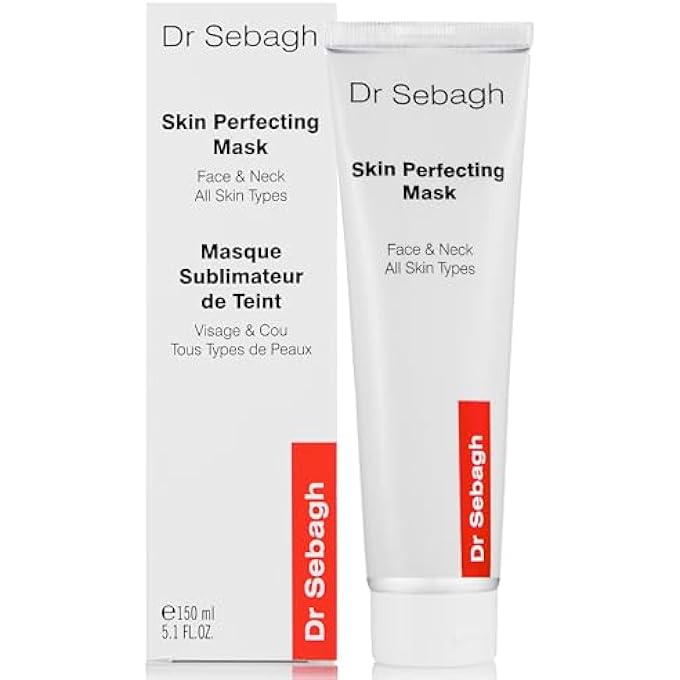 Dr. Sebagh SKIN PERFECTING MASK - 150 ML | DEEP CLEANSING, PURIFYING & ANTI-POLLUTION | REFINES PORES & CLEARS IMPURITIES | IDEAL FOR ALL SKIN TYPES | ANTI-INFLAMMATORY & ANTI-BACTERIAL | SOFTENS SKIN - Image 1